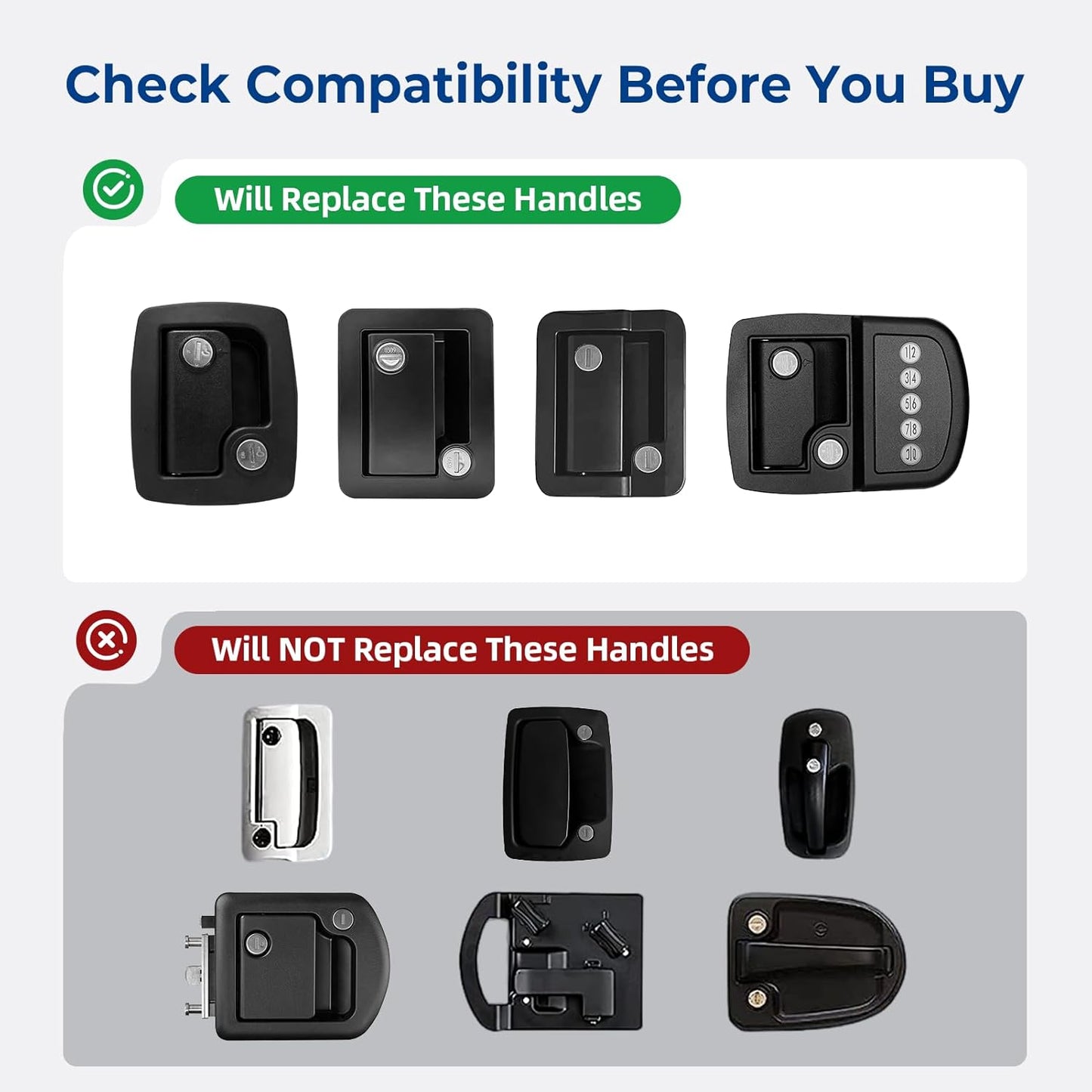 RV Door Lock Replacement – RV Keyless Entry Door Lock