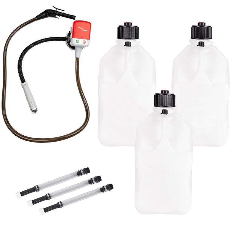 3 Pack 5.5-Gallon Square Motorsport Utility Jugs