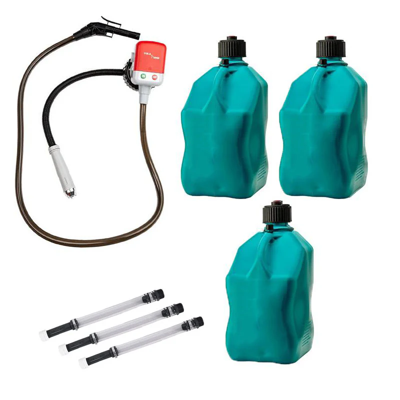 3 Pack 5.5-Gallon Square Motorsport Utility Jugs