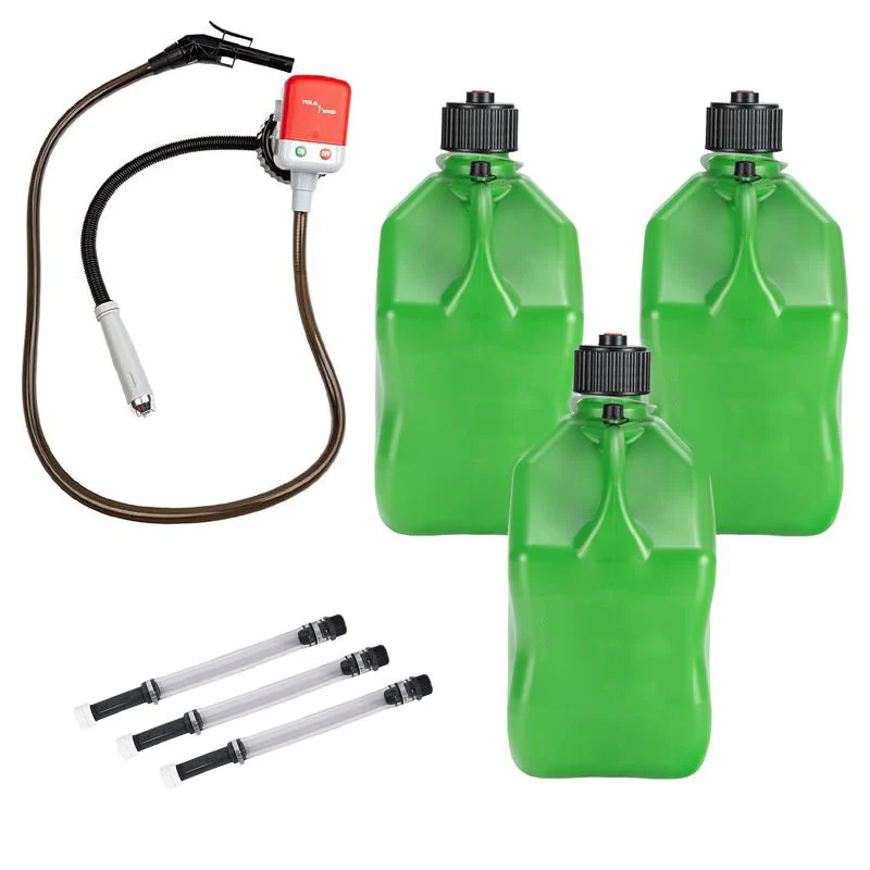 3 Pack 5.5-Gallon Square Motorsport Utility Jugs