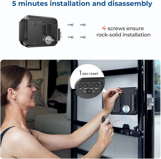 RV Door Lock Replacement – RV Keyless Entry Door Lock